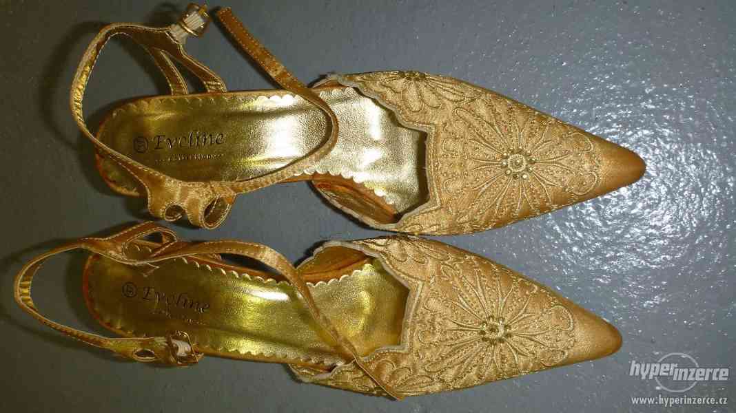 Střevíčky dámské, společenská obuv - foto 1