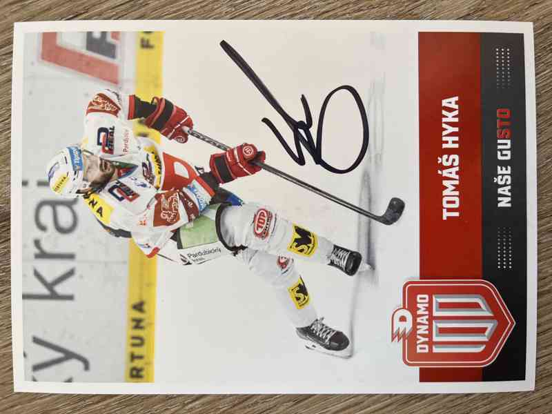 Autogramy HC Dynamo Pardubice - foto 2