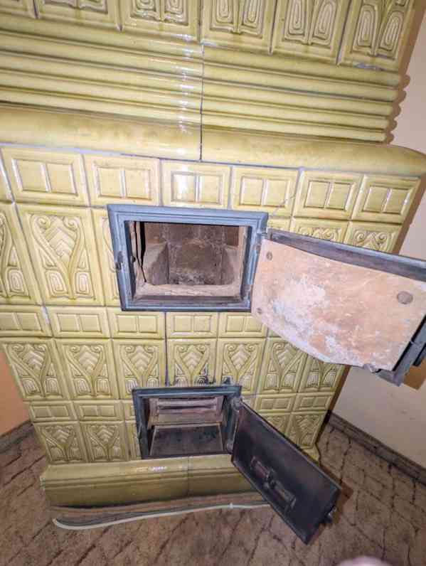 Kachlová kamna historická - foto 3