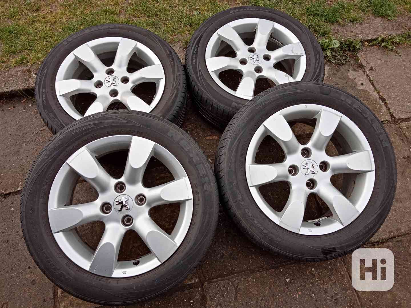 Obutá Alu kola 16ky 4x108 pneu 80% PEUGEOT CITROEN - dobírka - foto 1