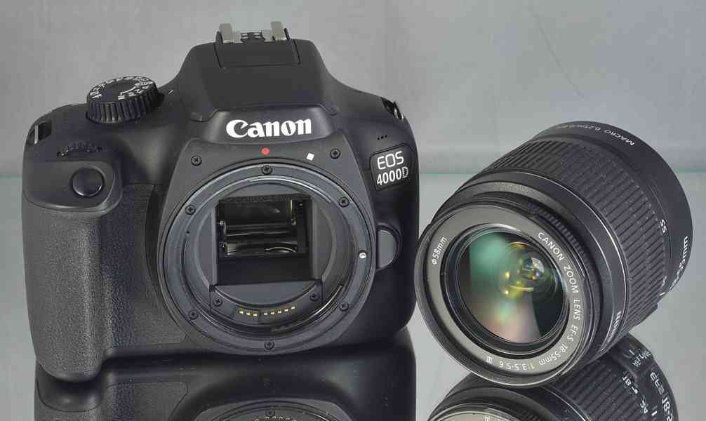 Canon EOS 4000D + Objektiv EFS 18-55mm 1000 Exp - foto 4