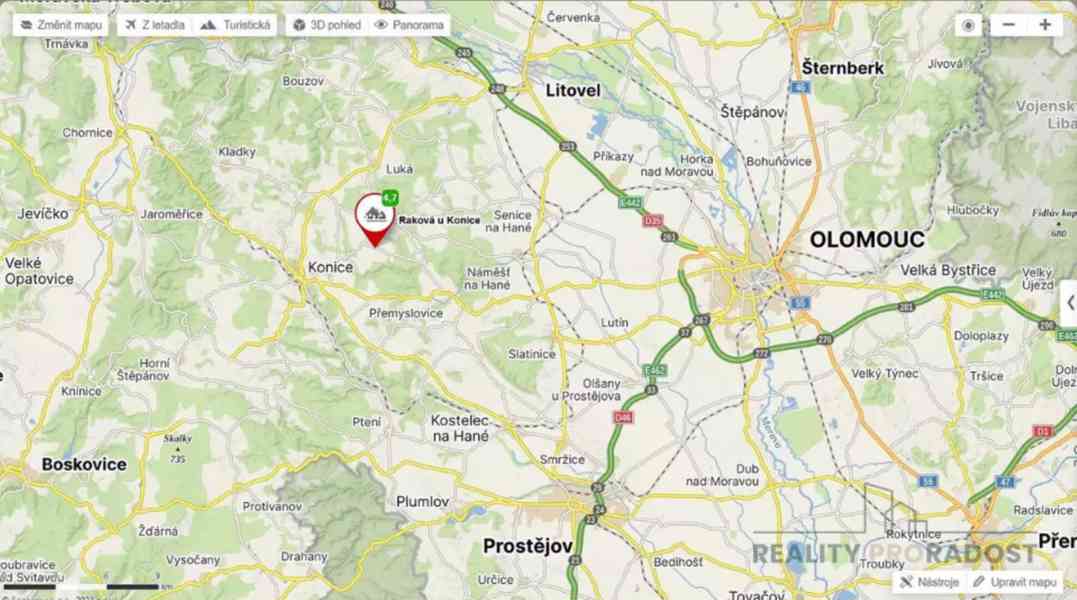 Stavební pozemek Raková u Konice - foto 7
