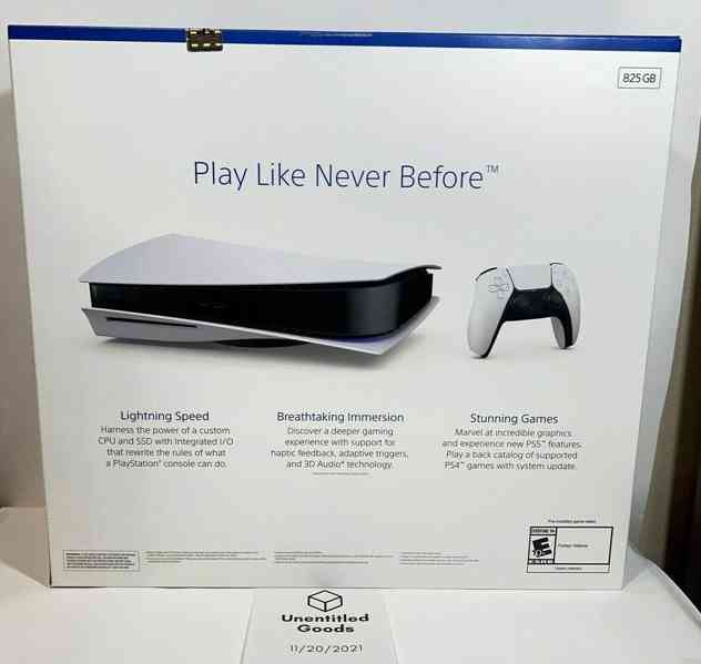 Sony PlayStation 5 Console (PS5) - DIgital Edition 825gb