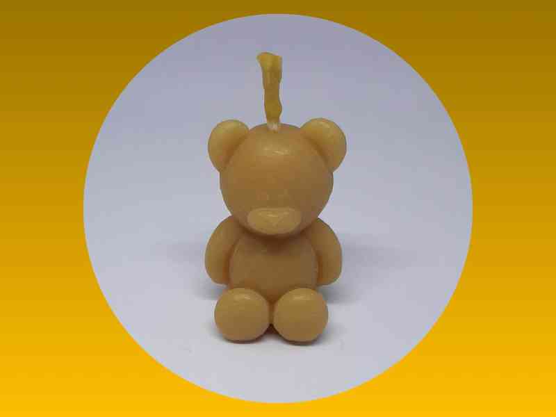 Svíčky ze 100% včelího vosku - různé druhy - foto 4