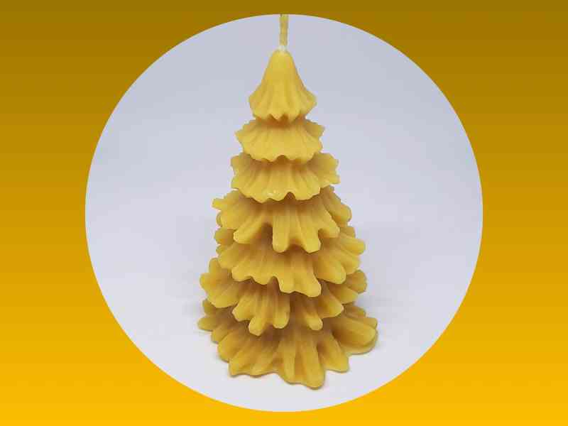 Svíčky ze 100% včelího vosku - různé druhy - foto 20