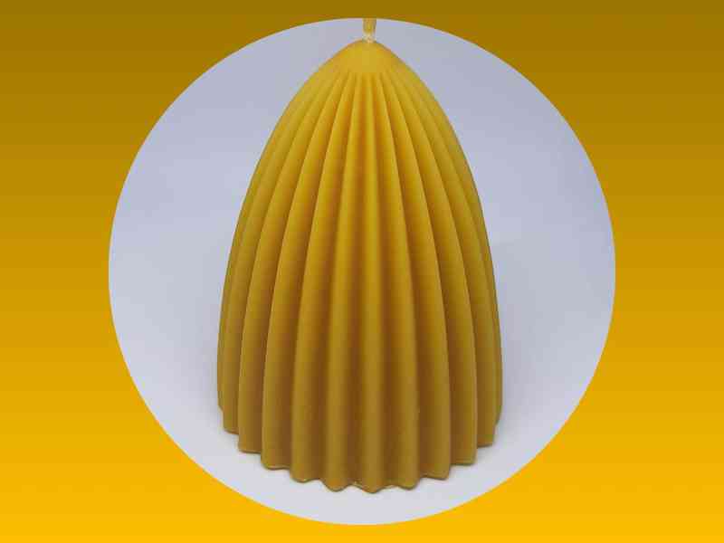 Svíčky ze 100% včelího vosku - různé druhy - foto 11