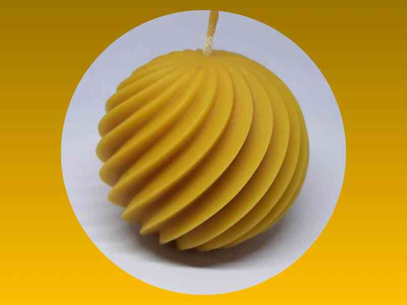 Svíčky ze 100% včelího vosku - různé druhy - foto 12