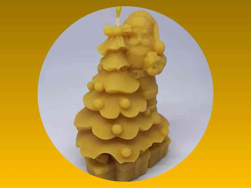 Svíčky ze 100% včelího vosku - různé druhy - foto 18