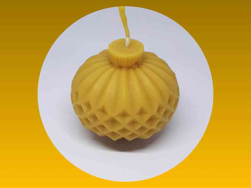 Svíčky ze 100% včelího vosku - různé druhy - foto 14