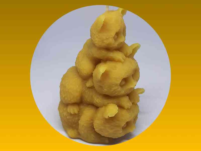 Svíčky ze 100% včelího vosku - různé druhy - foto 16