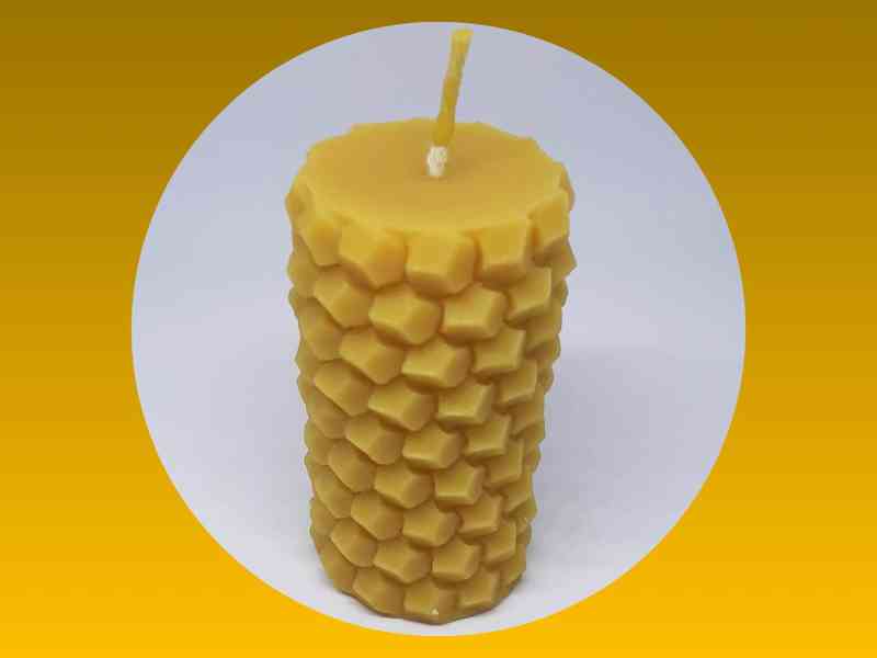 Svíčky ze 100% včelího vosku - různé druhy - foto 7