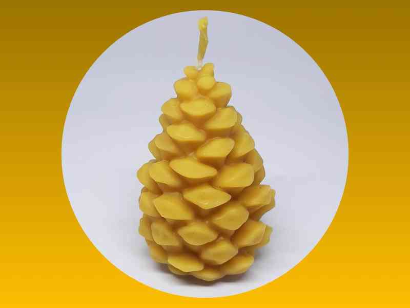 Svíčky ze 100% včelího vosku - různé druhy - foto 22