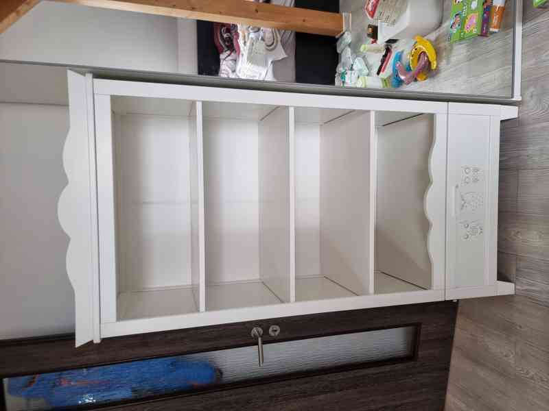 Dětský pokoj MARSELL s postýlkou 120x60 cm bílý - foto 7