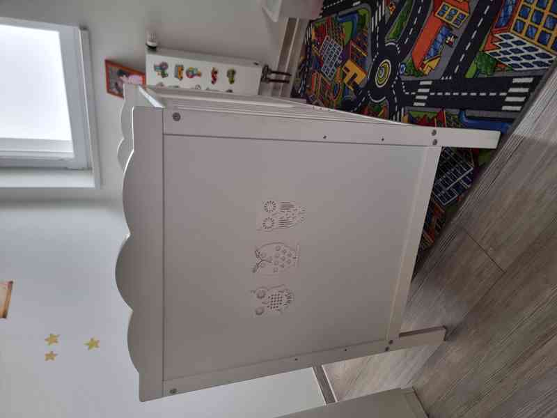Dětský pokoj MARSELL s postýlkou 120x60 cm bílý - foto 17