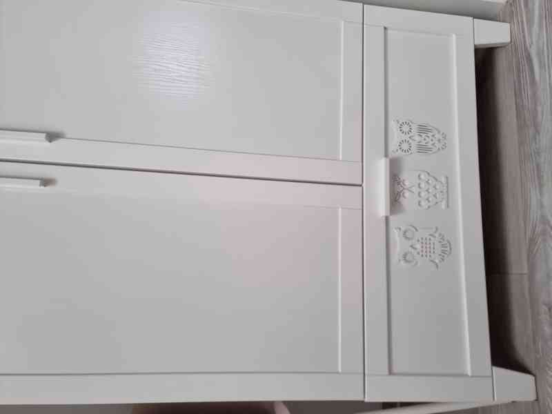 Dětský pokoj MARSELL s postýlkou 120x60 cm bílý - foto 14