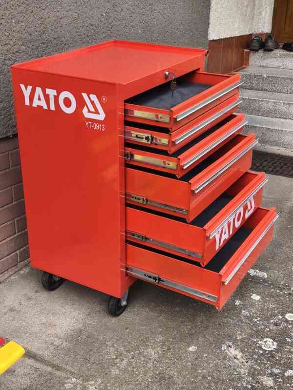 Prodám VELKÝ dílenský vozík na nářadí YATO YT-0913  - foto 5