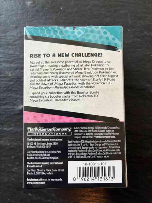 Pokemon TCG: Mega Evolution Ascended Heroes - Booster Bundle - foto 2