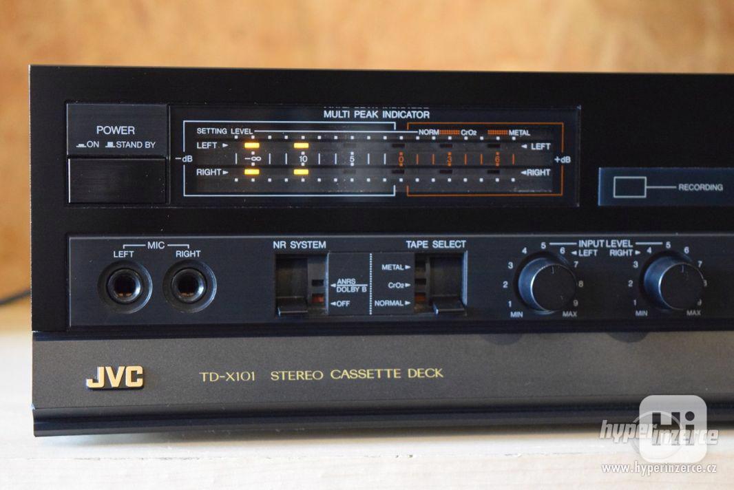JVC TDX101 LEVNÝ STEREO TAPE DECK !! bazar Hyperinzerce.cz