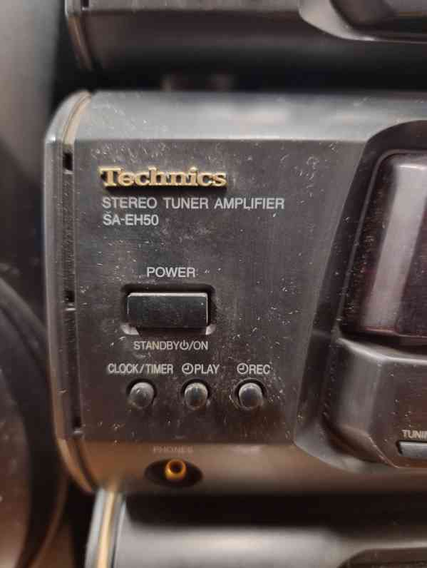 TECHNICS věž EH-50, 4díly, CD-Rádio-Double deck- Zesilovač - foto 5