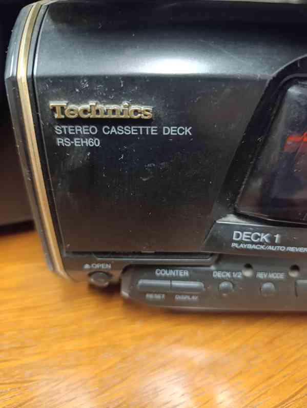 TECHNICS věž EH-50, 4díly, CD-Rádio-Double deck- Zesilovač - foto 6