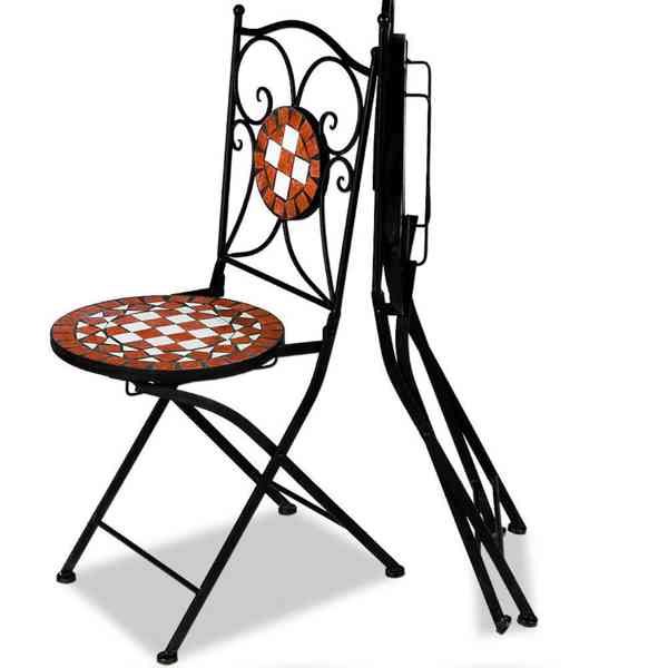 Skládací mozaikové židle Gernika | set 2 ks - foto 3