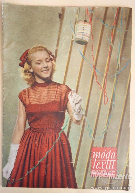 Slovenský časopis Móda textil leden-únor 1954 - foto 1