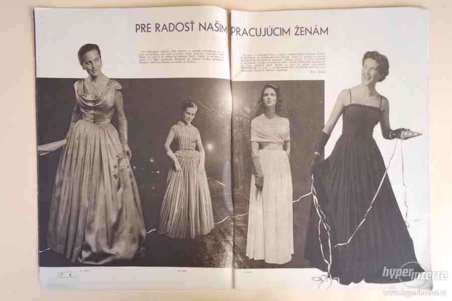 Slovenský časopis Móda textil leden-únor 1954 - foto 3