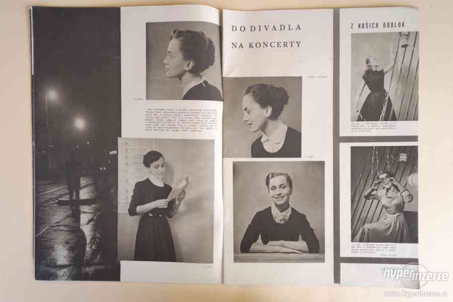Slovenský časopis Móda textil leden-únor 1954 - foto 4