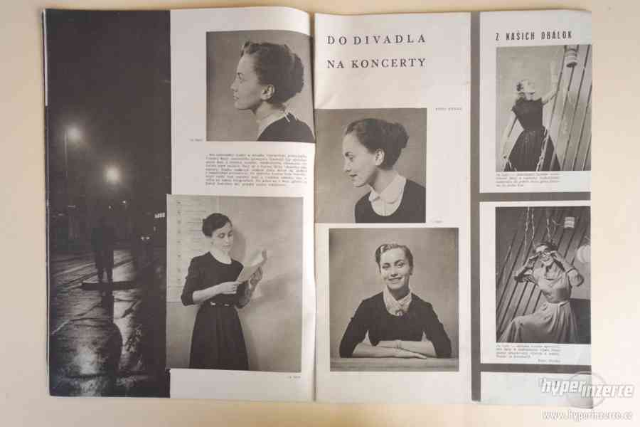 Slovenský časopis Móda textil leden-únor 1954 - foto 8
