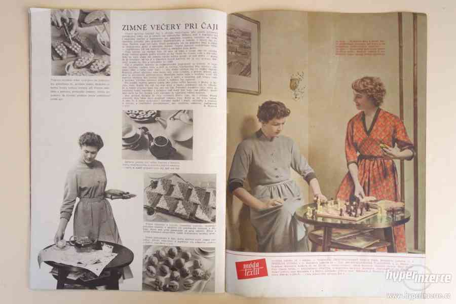 Slovenský časopis Móda textil leden-únor 1954 - foto 11