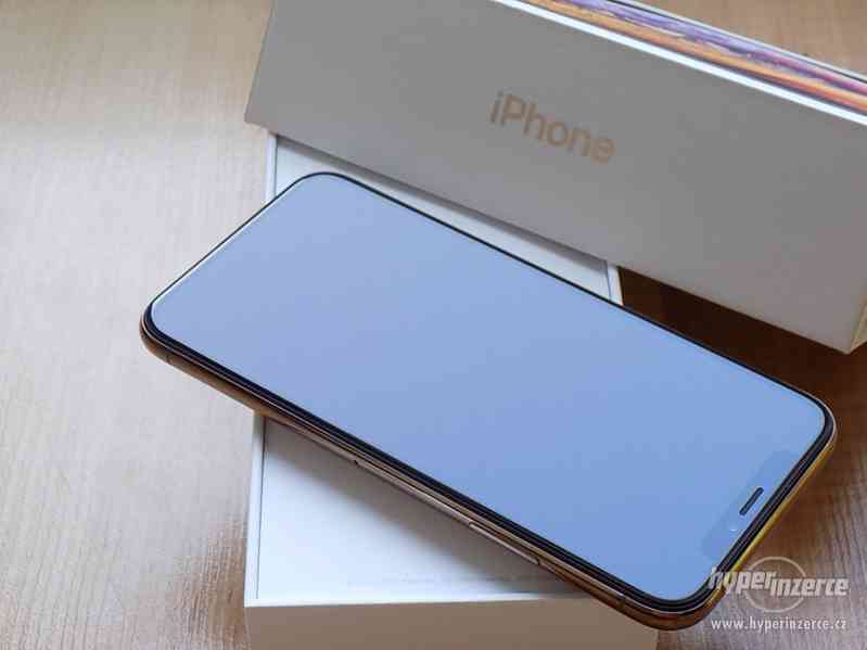 APPLE iPhone XS 64GB Gold - ZÁRUKA - TOP STAV - foto 5