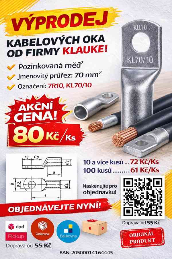 Krimpovací oka Klauke Top cena - foto 7