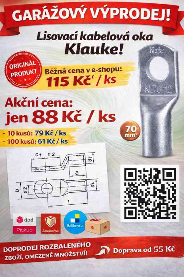 Krimpovací oka Klauke Top cena - foto 8