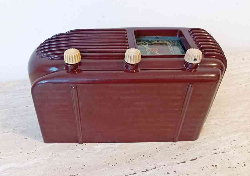 Legendární starožitné rádio Talisman 308U, exelentní stav   - foto 6