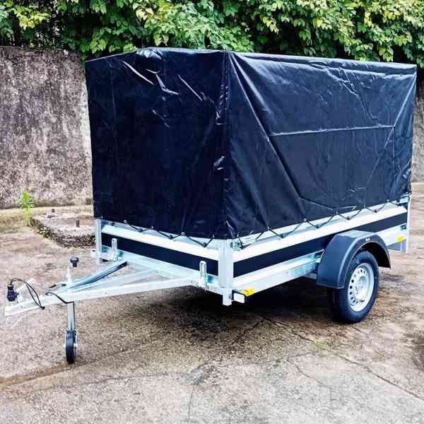 Nový profi přívěsný vozík 2,35m x1,30, svařovaný rám, DPH - foto 23