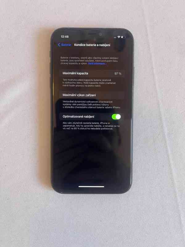 Apple iPhone 11 64GB RED – plně funkční, baterie 97 %, vč... - foto 2