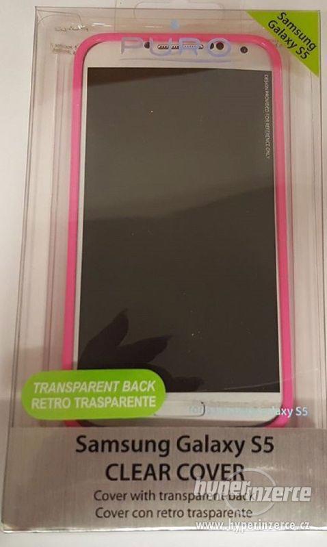 Kryt pro Samsung Galaxy S5 růžový - foto 1