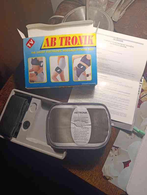 AB TRONIK elektronicky řízený masírovací fitnes pás - foto 2