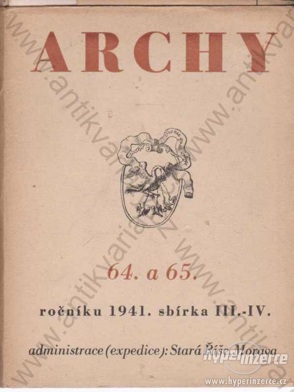 64. a 65. Archy v dubnu l. Páně 1941 - foto 1