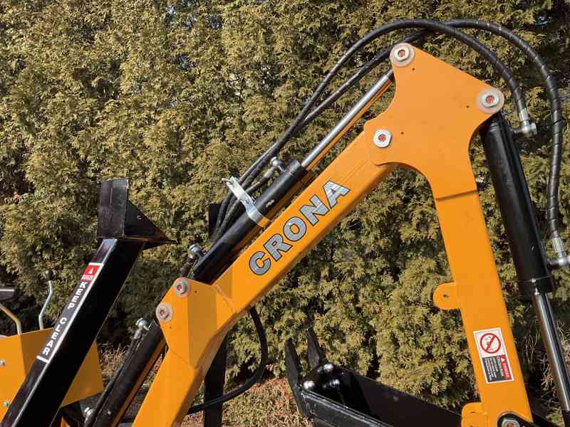 Bagr za ATV SPIDER 360 za čtyřkolku + sada 3 lžíc - foto 2