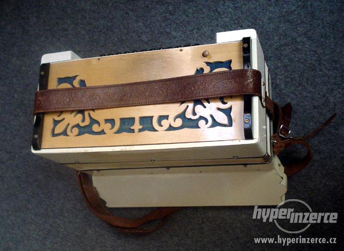 Starožitná tyrolská harmonika - foto 2