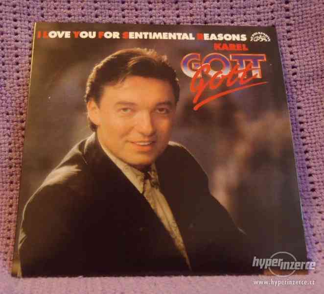 CD Karel Gott- I Love you for sentimental reasons - foto 1