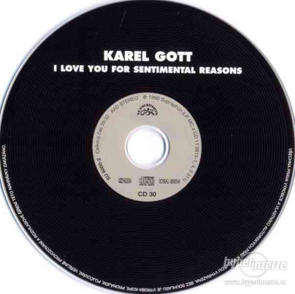 CD Karel Gott- I Love you for sentimental reasons - foto 3