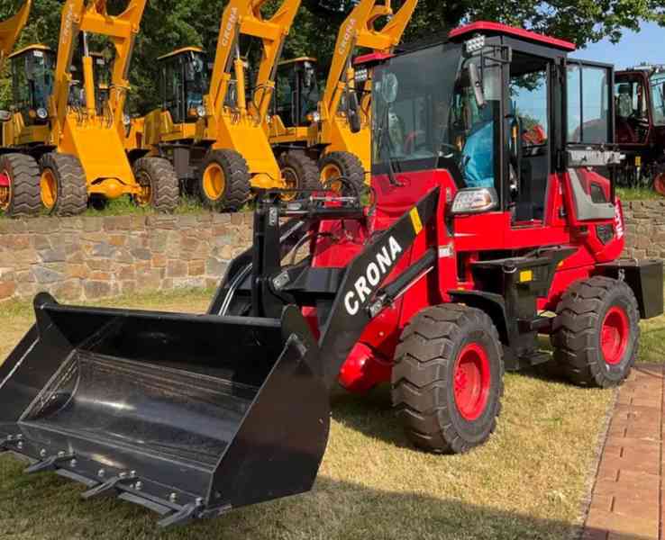 Kloubový nakladač CR12 - Nakladač 1200 kg - foto 1
