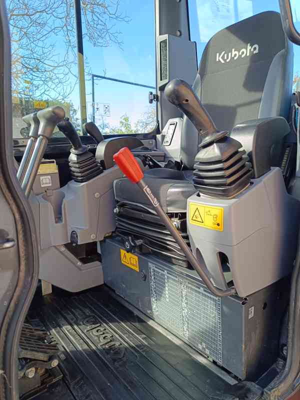 Minibagr Kubota U 36-4 r.v.2021  - foto 10
