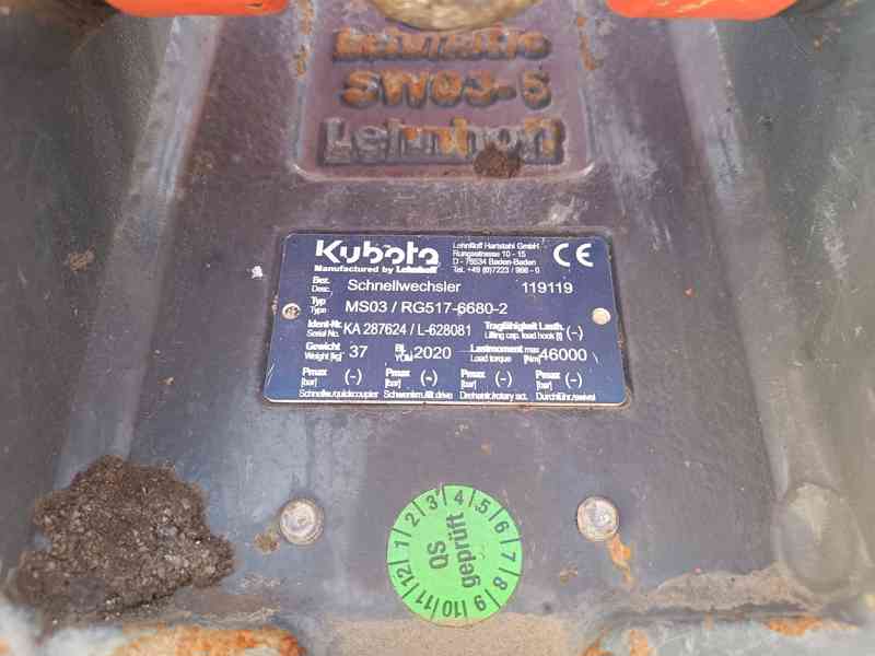 Minibagr Kubota U 36-4 r.v.2021  - foto 13