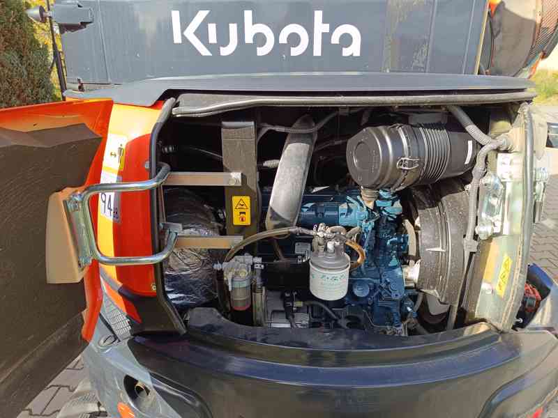 Minibagr Kubota U 36-4 r.v.2021  - foto 8