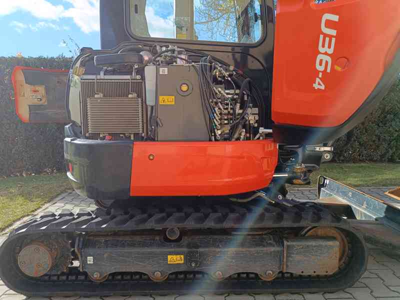 Minibagr Kubota U 36-4 r.v.2021  - foto 7