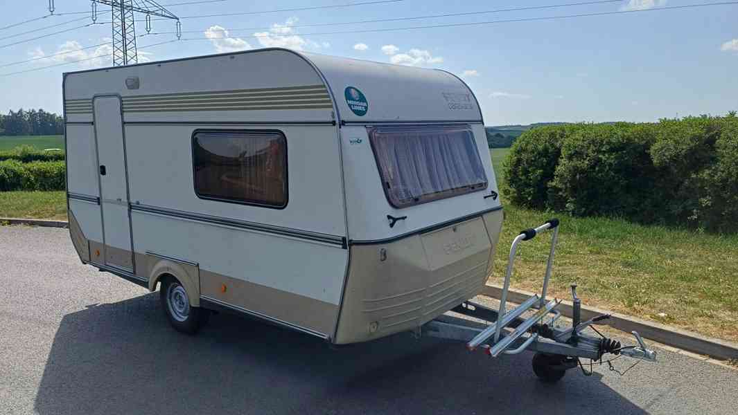 Karavan FENDT + toaleta/markýza/100 km/nová STK - foto 3