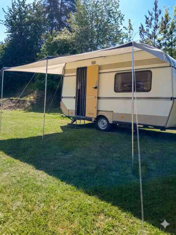 Karavan FENDT + toaleta/markýza/100 km/nová STK - foto 19